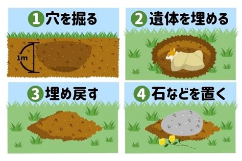 動物埋葬方法